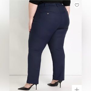 Eloquii Kady Viola Fit Pants 16W - Navy